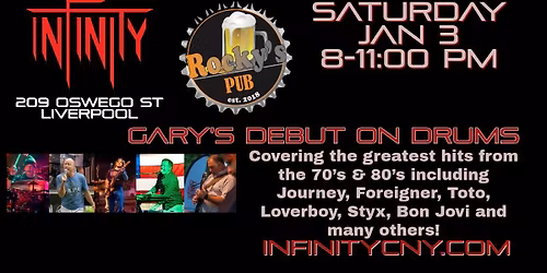 Infinity at Rocky's Pub