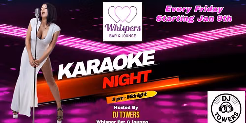 Karaoke @ Whispers