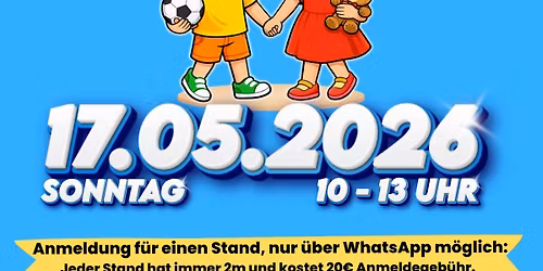 Sonntag, 17.05.2026 \ud83c\udf88 BABY & KINDER - FLOHMARKT \ud83c\udf88 Elmoklub Wernigerode