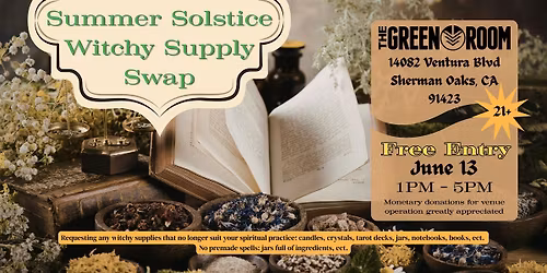 FREE Summer Solstice Witchy Supply Swap \u2728