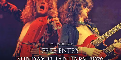 Metalworks at The Underworld - A Tribute To Led Zeppelin - Free Entry