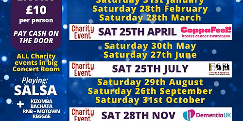 Crossbodyleads Annual Charity Event in Aid of Coppafeel Breast Cancer