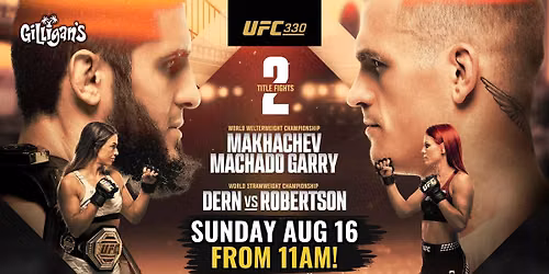 UFC 330 - MAKHACHEV vs MACHADO | DERN vs ROBERTSON!