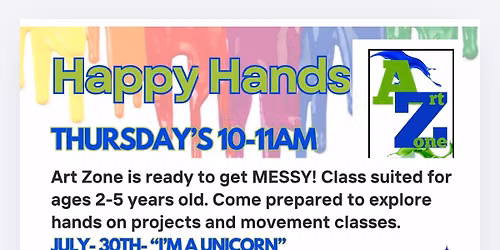 Happy Hands I\u2019m A Unicorn