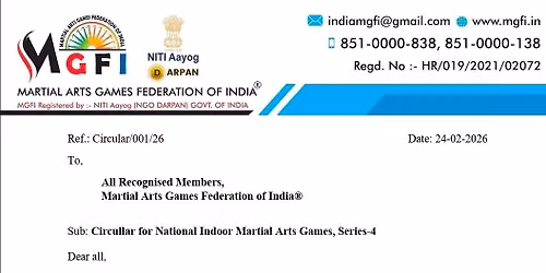 NATIONAL INDOOR MARTIAL ARTS GAMES, SERIES-4