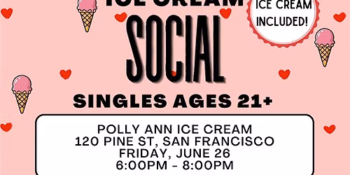 Ice Cream Social | Singles Ages 21+