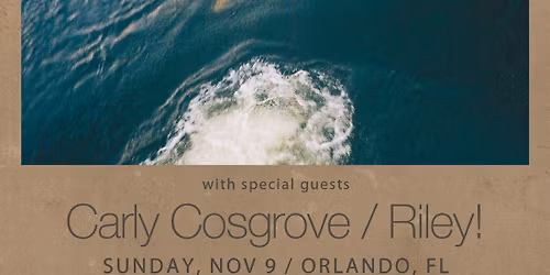 Saturdays At Your Place with Carly Cosgrove and Riley! at The Abbey - Orlando, FL