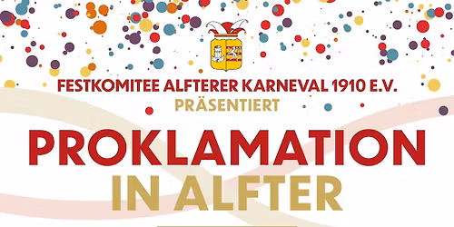 Proklamation 2025 in Alfter