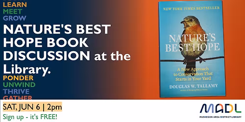 Nature's Best Hope Book Discussion