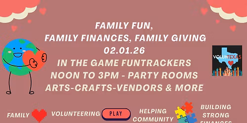 Family Fun, Family Finances, Family Giving!
