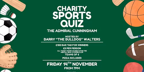 The Mental Health World Cup: Sports Quiz