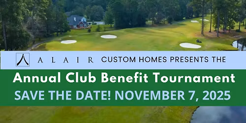 Annual Club Benefit Tournament - Southbridge Savannah Golf Club