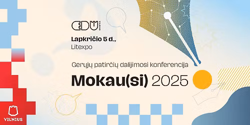 Konferencija pedagogams \u201eMokau(si) 2025\u201c