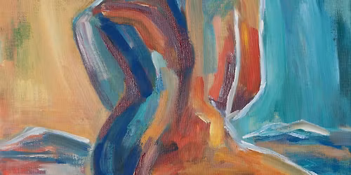 SIP AND CREATE: PAINT ABSTRACT LADY PAINTING