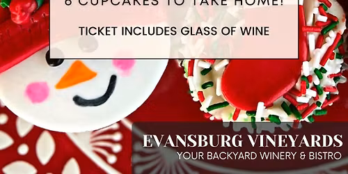 Workshop: Holiday-Themed Cupcake Decorating | Thursday, December 18th 6-8PM