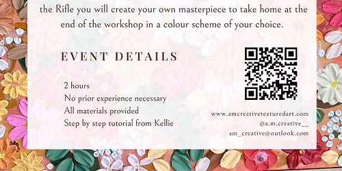 Textured Floral Art Workshop