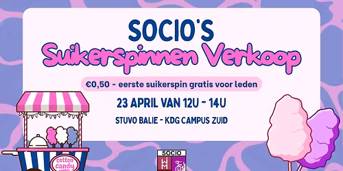 Socio\u2019s Suikerspinnen Verkoop