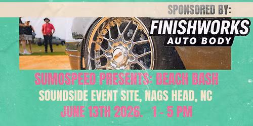 Sumospeed Beach Bash Sponsored by Finishworks
