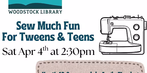 Sew Much Fun For Tweens & Teens with Angie