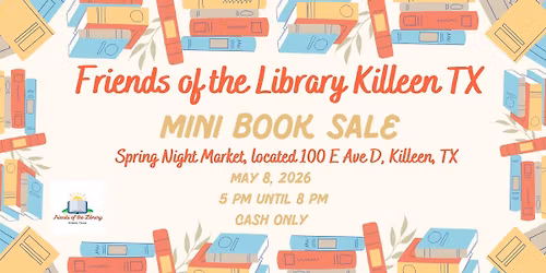 Mini Book Sale - Spring Night Market