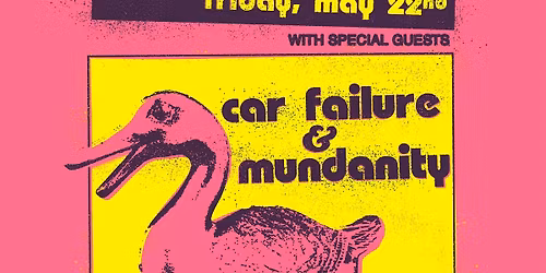 Nepo, Car Failure, Mundanity at The Living Room May 22nd