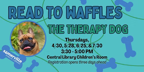 Therapy Dog for Young Readers at Central