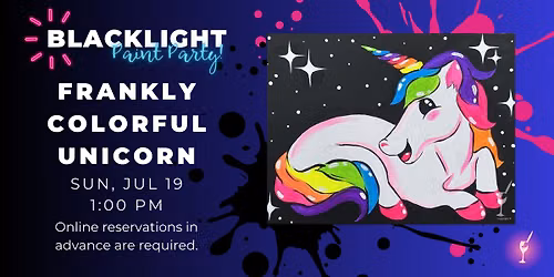 Blacklight Family Painting Fun - 