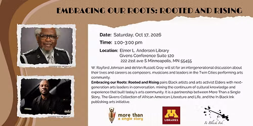 Embracing Our Roots with W. Rayford Johnson and deVon Russell Gray