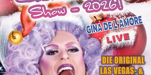 GINAS CHRISTMAS COMEDYSHOW 2026 \u2013 LIVE