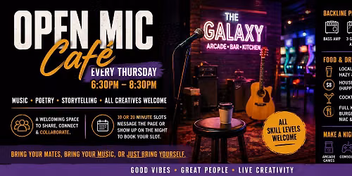 Galaxy Open Mic Cafe'