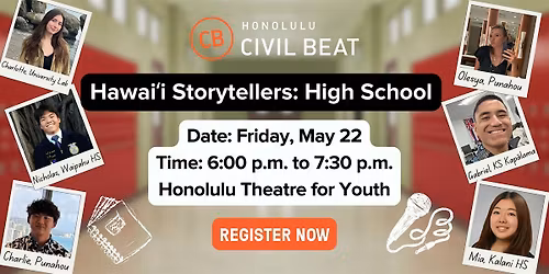 Hawai\u02bbi Storytellers: High School