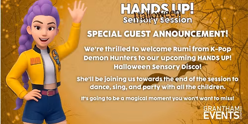 Grantham - HANDS UP! Halloween Sensory Disco