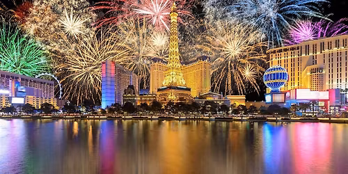 NYE 2025 ON THE LAS VEGAS STRIP