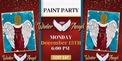 Christmas Angel Paint Party!