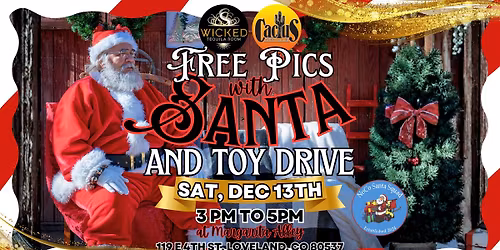 Free Pics with Santa & Toy Drive