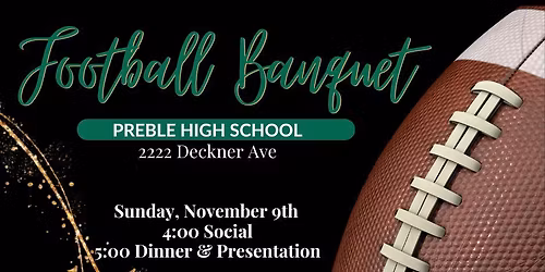 Preble Football Banquet
