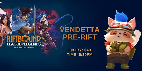 Riftbound: Vendetta Pre-Rift Event - NORFOLK