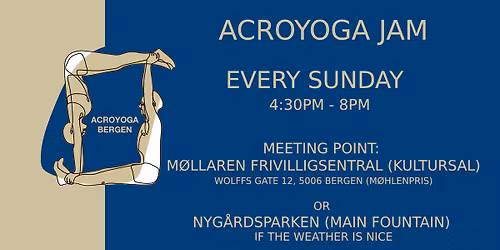 Acroyoga & Standing Acrobatics: jam all levels (16:30-19:00)