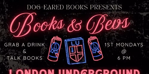 Books & Bevs at London Underground