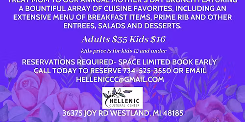 Mother's Day Brunch 