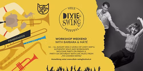 Dixie- & Swingfestival Weiz - Workshop Weekend with Barbara & M\u00e1t\u00e9 (Hungary)