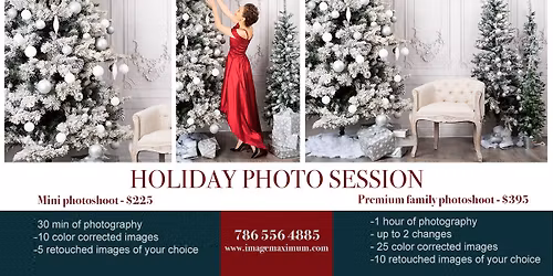 Holiday Photo Sessions 2025