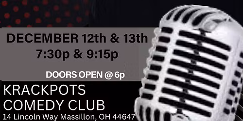 ANDY GUNNIN AT KRACKPOTS COMEDY CLUB, MASSILLON