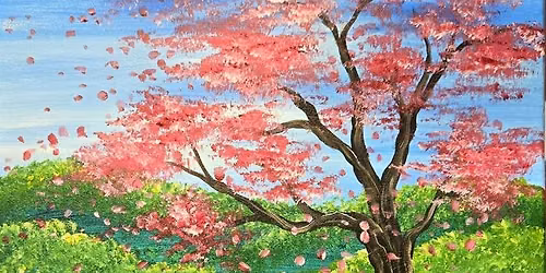 Paint and Sip Event: Blossom Breeze