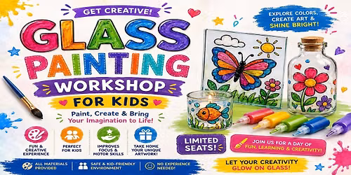 Kids Paint on Glass Workshop