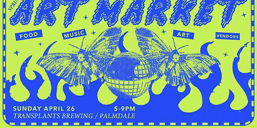 NIGHT Art Market with Vendors, Food, & DJ Bootleg