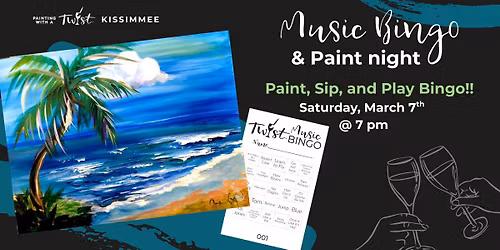 Music Bingo & Paint Night