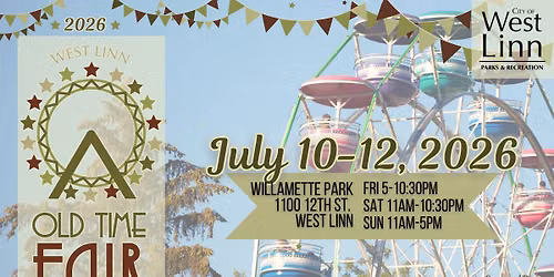 West Linn Old Time Fair 2026