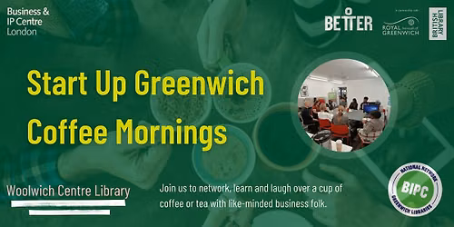 Start Up Greenwich Coffee Mornings 2026
