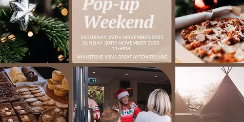Winter Pop Up Shop Weekend